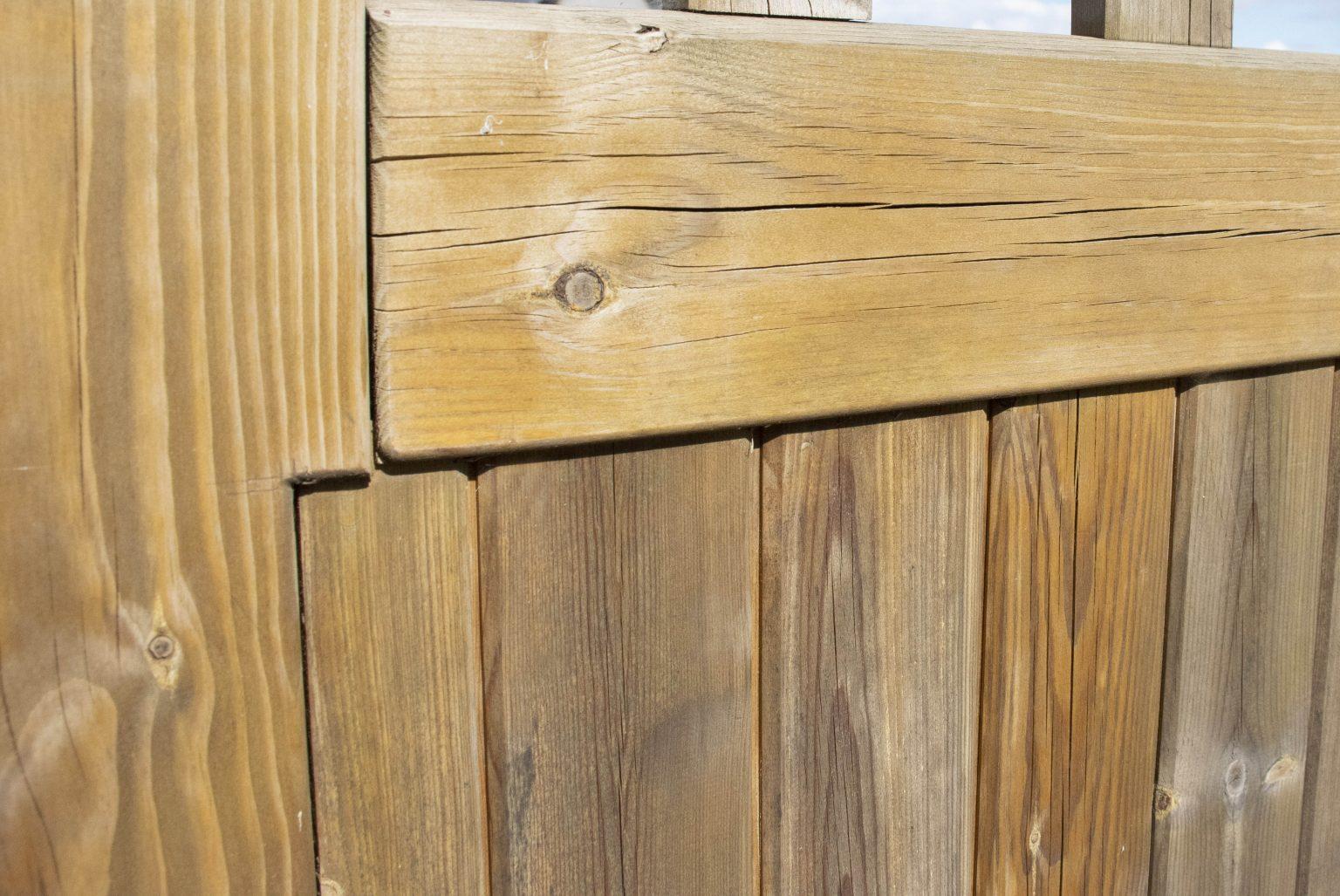 Timber treatment and gate care